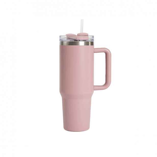 Termohrnek Cocoa růžový 1180 ml Homla