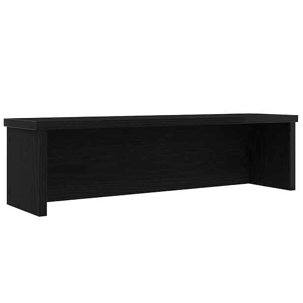 vidaXL kuchyňské regály stohovatelné černý 50x15x16 cm kompozit