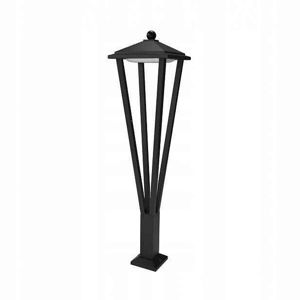 Zahradní Led osvětlovací lampa 12W černá Bons IP54 Terasa Italux