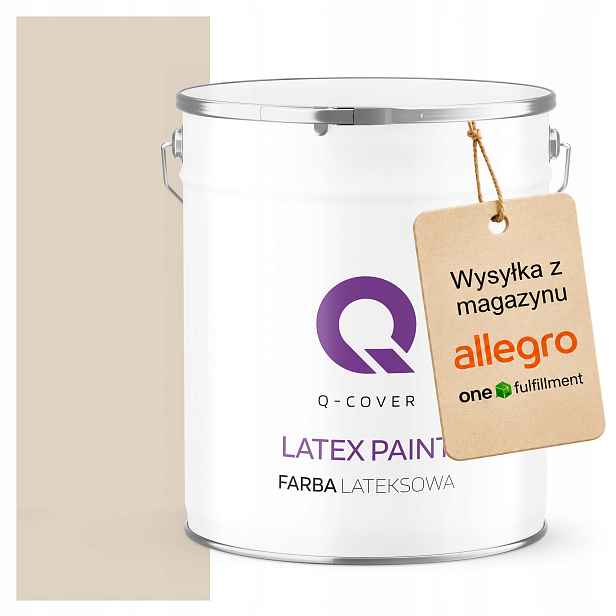 Barva na stěny Latexová Béžová H4164 Bez zápachu 5L Hluboká Mat Výkonná