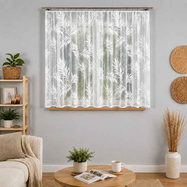 Dekorační krátká záclona na žabky KAJA 300x160 cm MyBestHome