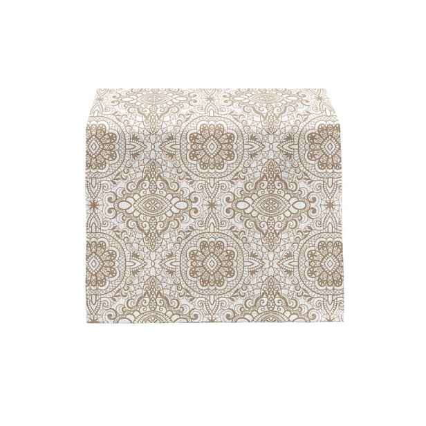 Běhoun na stůl 40x130 cm Beige Mandala – Mila Home