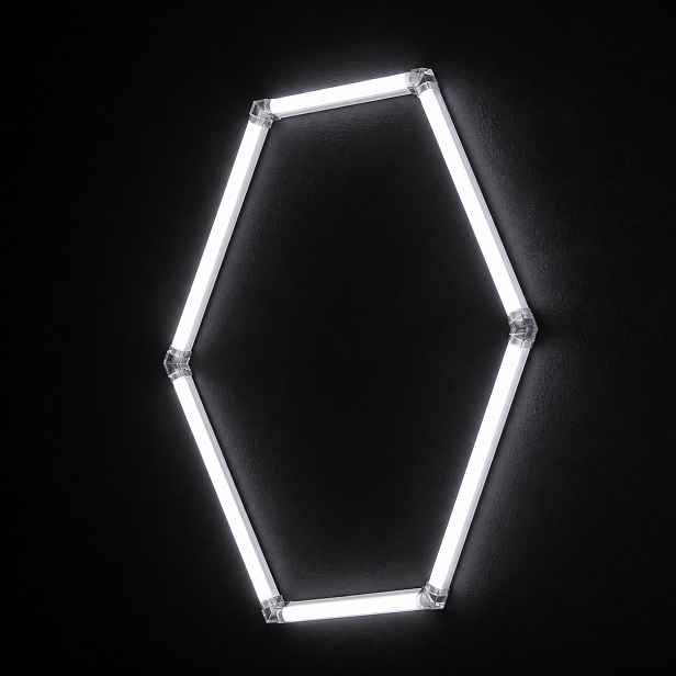 Garážový stropní svítidlo Led bílý Hexagon 1 42W 92x79 Cm 6500K silné světlo