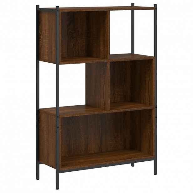 vidaXL Knihovna hnědý dub 72 x 28 x 109 cm kompozitní dřevo