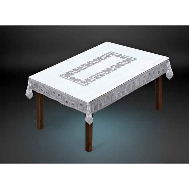 Žakárový ubrus IREN více rozměrů šedá MyBestHome Rozměr: 300x150 cm