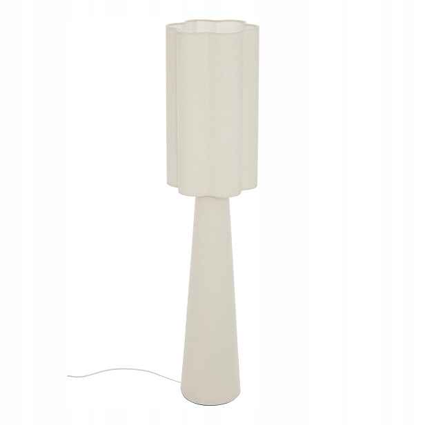 Podlahová Lampa Ø 28 CM Výška 124 CM Plast Béžová IP20