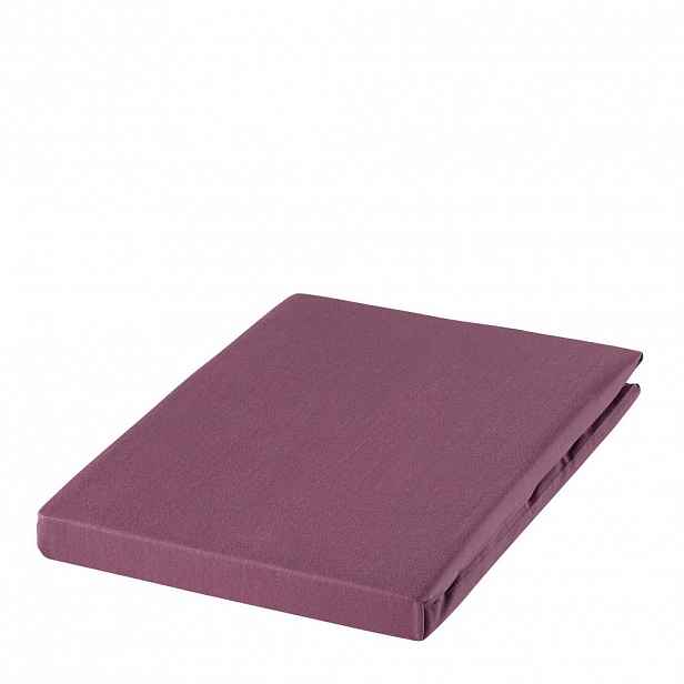 XXXLutz PROSTĚRADLO NAPÍNACÍ, žerzej, fialová, 150/200 cm Fleuresse - Prostěradla - 0032730233