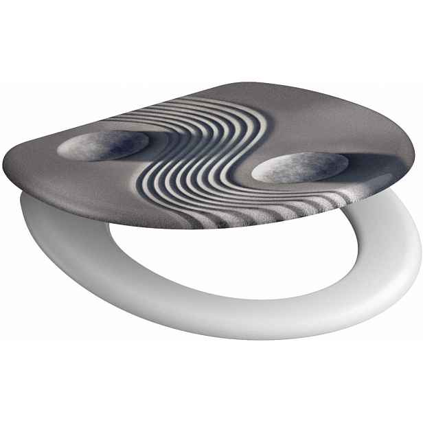 Duroplastové sedátko se zpomalovacím mechanismem SOFT-CLOSE Ying-Yang