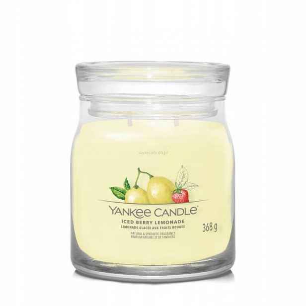Iced Berry Lemonade Yankee Candle – střední svíčka
