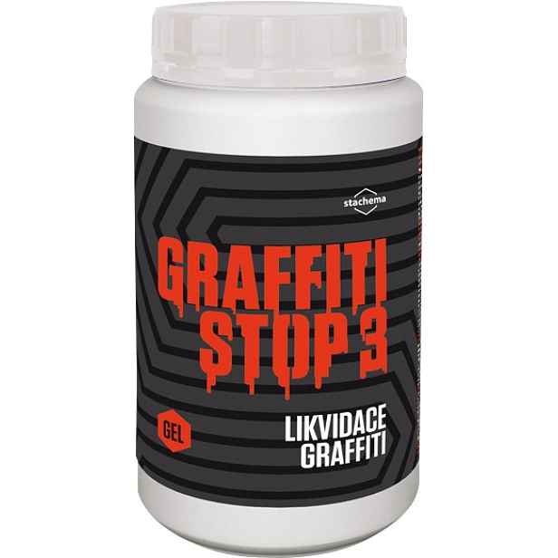 Prostředek k odstranění graffiti Stachema Graffitistop 3 1 kg
