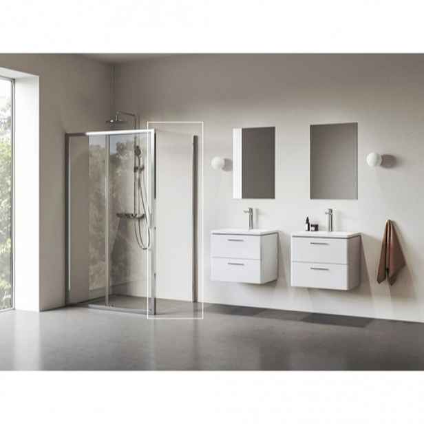 Ravak Blix II boční zástěna ke sprchovým dveřím 80x80 cm 9BM40C00Z1