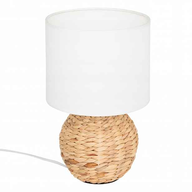 Stolní lampa písková koule 37 cm Hyacint do obývacího pokoje do ložnice noční