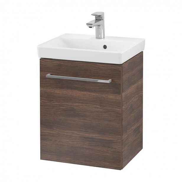 Villeroy & Boch Avento - Umyvadlová skříňka, 43x51x35 cm, 1 dvířka, Arizona Oak A88701VH