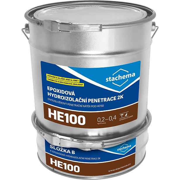 Penetrace epoxidová Stachema HE100 2K 4,8 kg