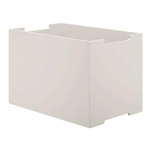 Krémový úložný box 25x39x27 cm Kasane L – Blomus