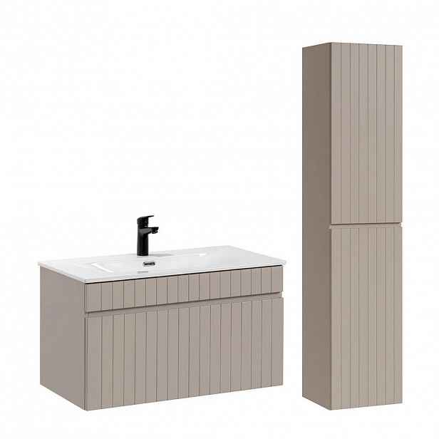 Petits-meubles KOUPELNOVÝ NÁBYTEK 80cm Zelie 2er-Set Kašmír