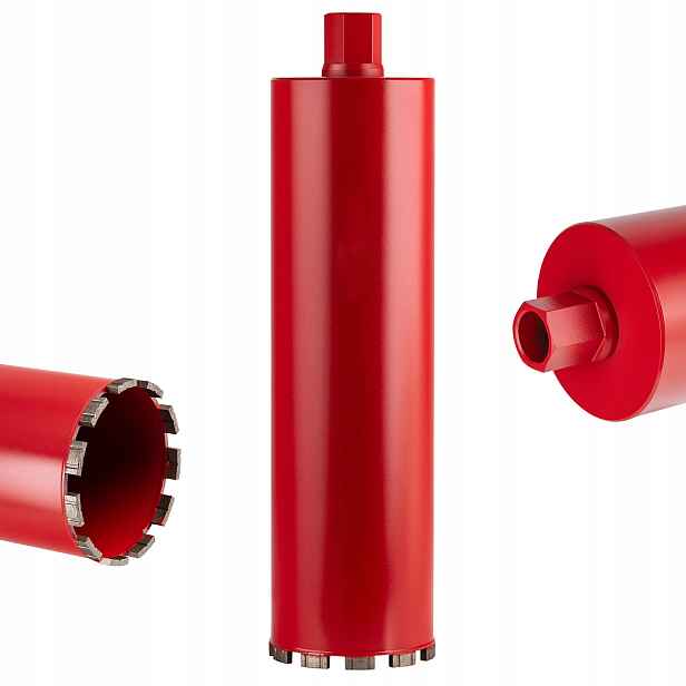 Vrták Korunkový Vrták Diamantová 132MM Korunka Do Betonu Cihla Závit 1 1/4"