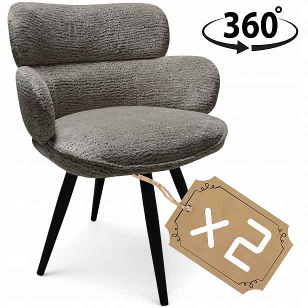 2x Čalouněné Křesla Křeslo Do Obývacího Pokoje Moderní Loft Glamour Kuchyně