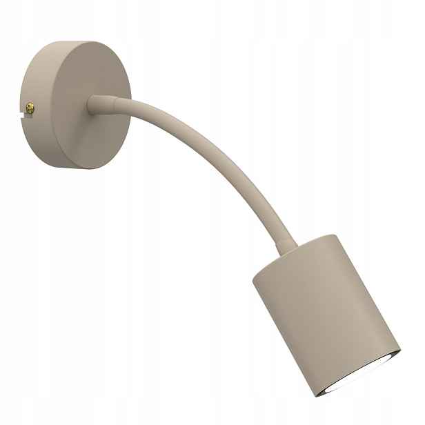 Béžové nastavitelné nástěnné svítidlo Arden Luminex 1xGU10 max 8W IP20