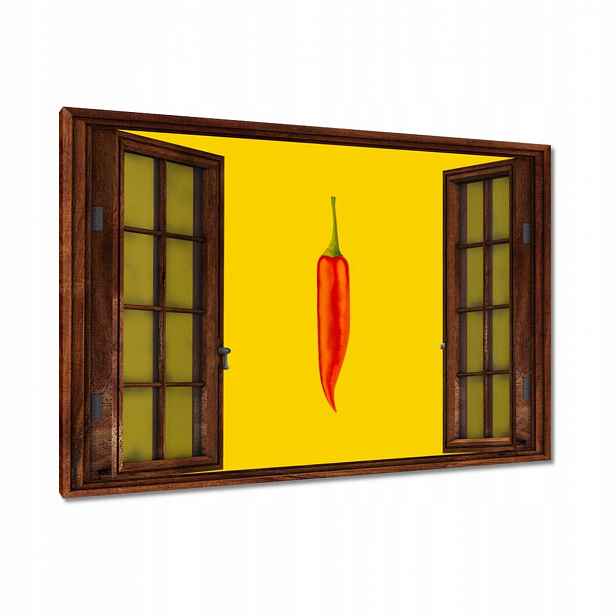 Obrazy 120x80 Červená chilli paprička