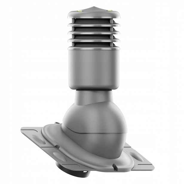 větrací komín Izolovaný 125 mm Univerzální Grafit 7024