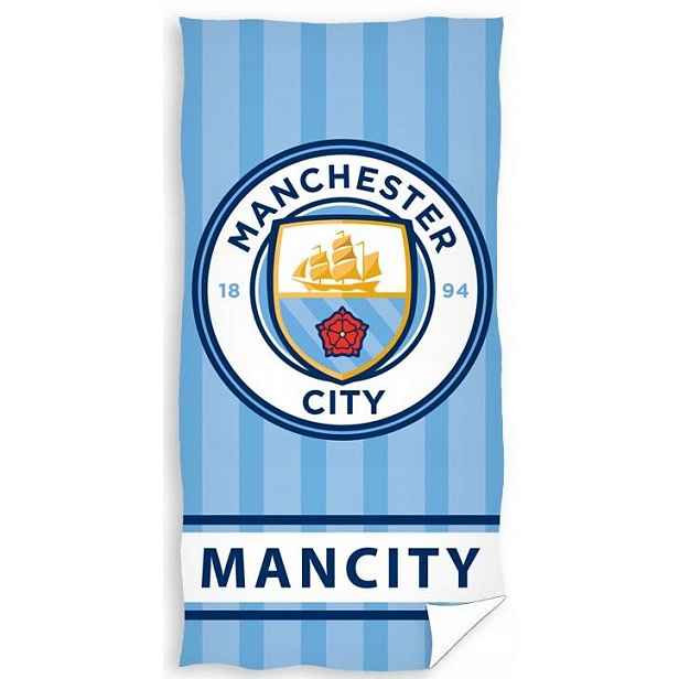 Bavlněný Ručník Manchester City Fc Mancity Originál Dárek Pro Fanouška