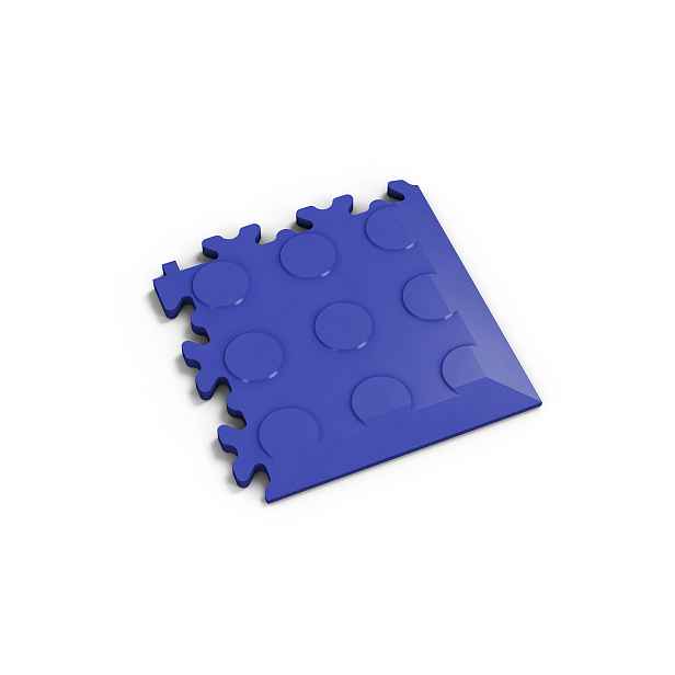 Dlaždice rohová Fortelock Machine industry penízky BLUE