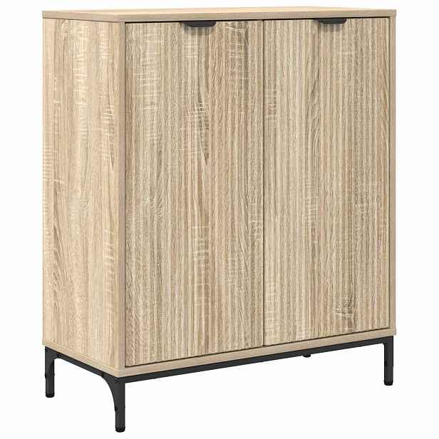 vidaXL Servírovací skříň Sonoma dub 69,5 x 33 x 82 cm Kompozitní dřevo
