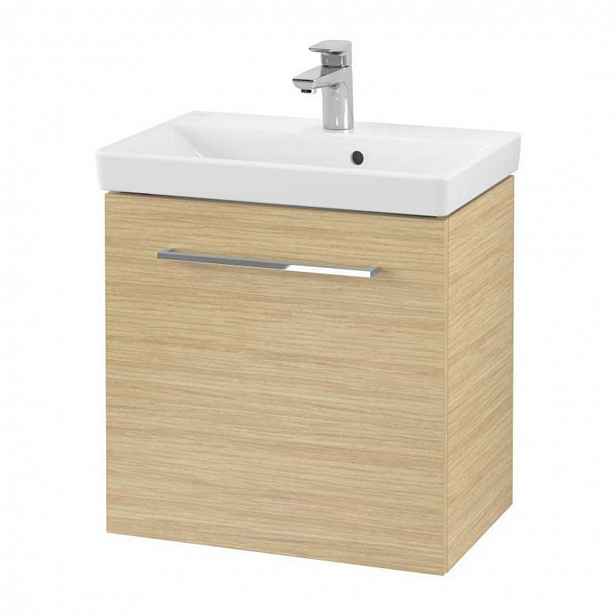 Villeroy & Boch Avento - Umyvadlová skříňka, 53x51x35 cm, 1 dvířka, Nordic Oak A88801VJ