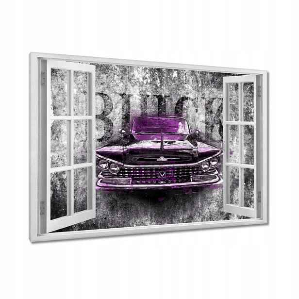 Obrazy 120x80 Fialový Buick