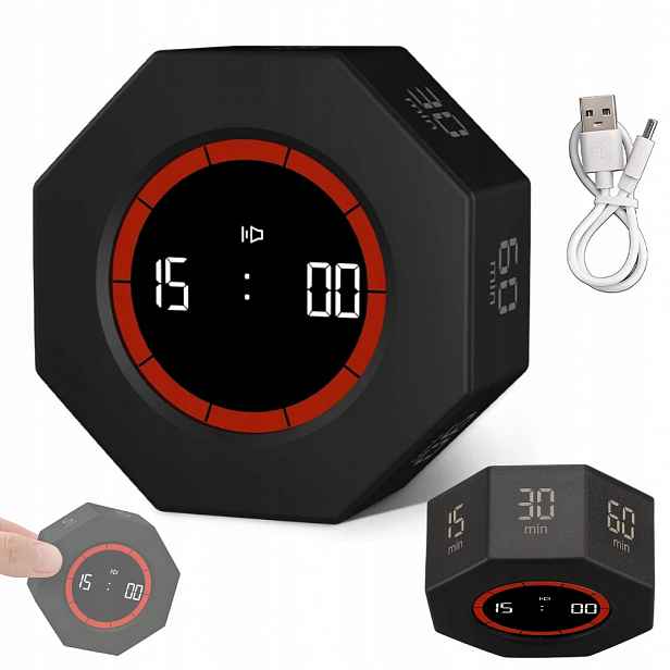 Inteligentní Časovač, Otočný, Gravitační Časovač, Digitální Časovač 800 Mah