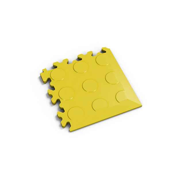 Dlaždice rohová Fortelock Machine industry penízky YELLOW