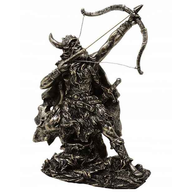 Figurka Vikinga 19,5 cm – Dekorace, Dárek, Polyresin, Viking