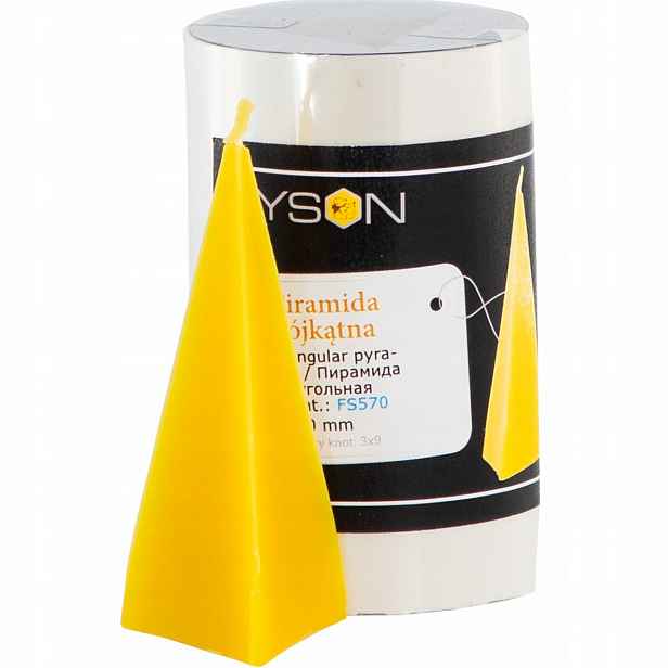 Silikonová Forma na svíčky Trojúhelníková pyramida
