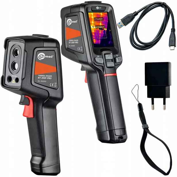 Termovizní kamera Sonel Autofocus 256 x 192pxLCD 2,4" Velmi citlivá