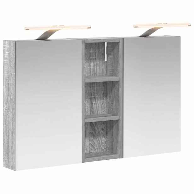 vidaXL Sada koupelnových skříněk 3 ks 80 x 10,5 x 50 cm