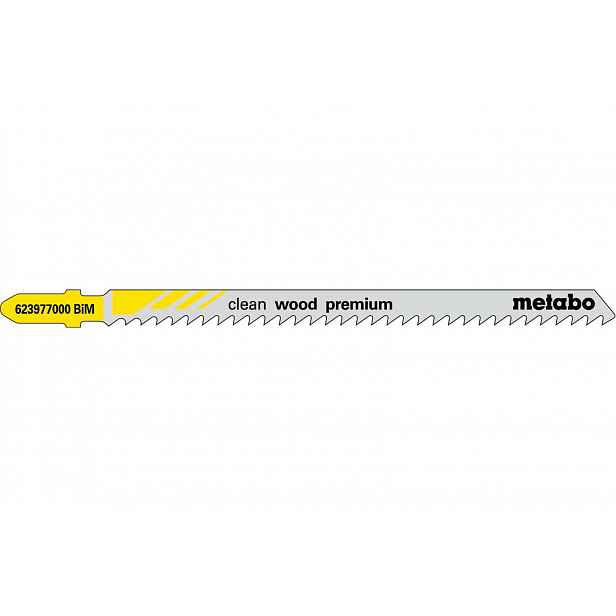 Metabo - Sada pilových plátků na dřevo, délka 105 mm, 5 ks 623977000