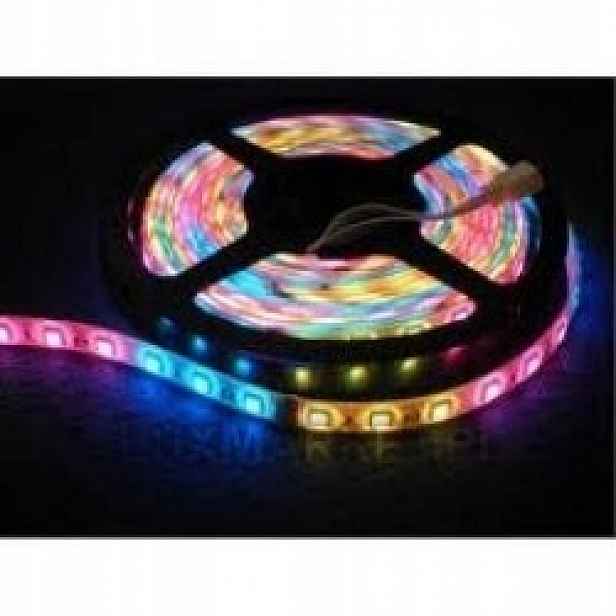 Osvětlení nábytku Led Páska Rolka Rgb 75W IP20 Bez Silikonu 300 Led, DL