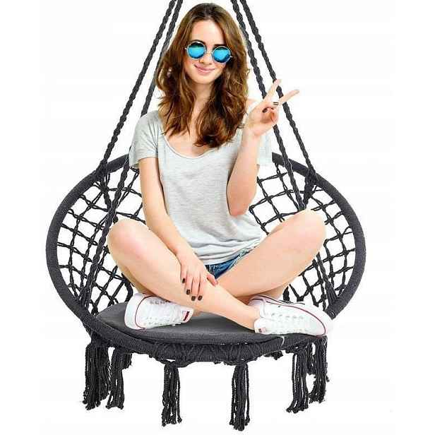 Závěsné Křeslo Boho-hamak/houpací Hnízdo/brazilské Křeslo 120 Kg