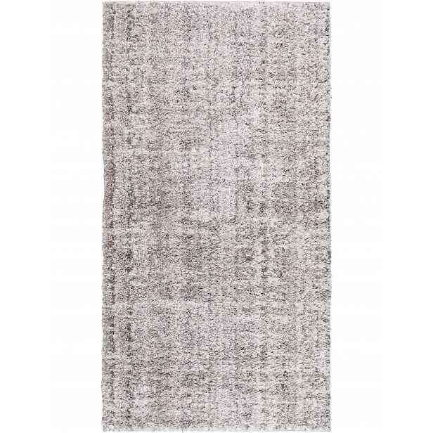 Koberec 80x150 cm Prostírání šedá, stříbrná barva