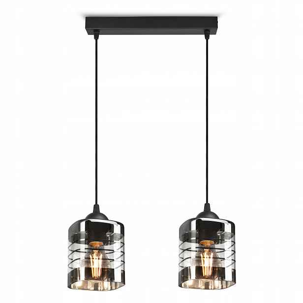 Skleněná Závěsná Stropní Lampa Lustr Stropní Svítidlo Led