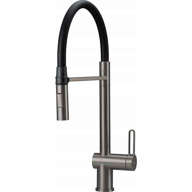 Kuchyňská baterie Elastická Titanium – 2 režimy proudu, Ocel 304