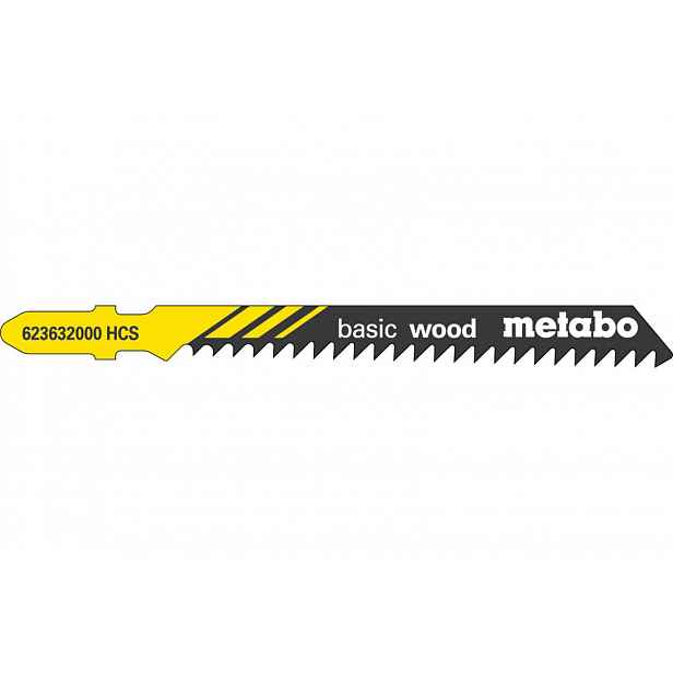 Metabo - Sada pilových plátků na dřevo, délka 74 mm, 5 ks 623632000