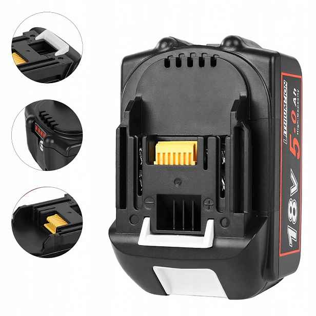akumulátor 18V 5 Ah 5000 mAh Li-ion náhradní baterie pro Makita