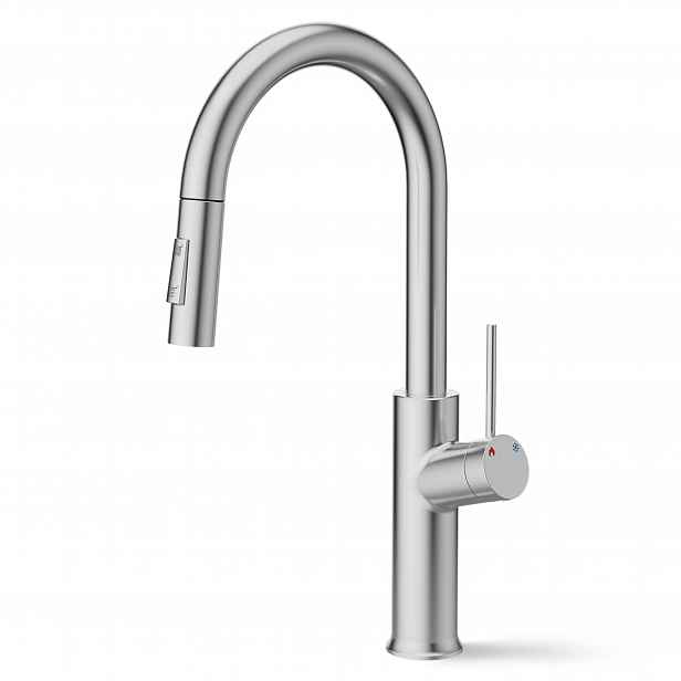 Kuchyňská Baterie S Vytahovací Sprškou Inox Kartáčovaná 360° 420 MM