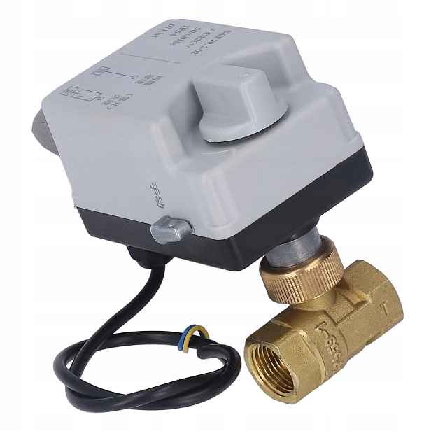 Kulový Elektromagnetický Ventil 1/2" S Pohonem AC220V, DN15, ventil na vodu