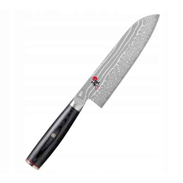 Nůž Santoku Miyabi 5000FCD 18 cm na zeleniny masa a ryb, dřevo