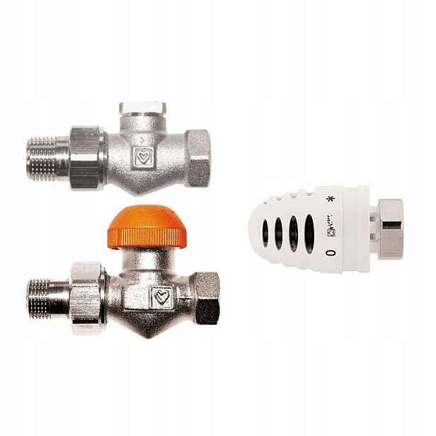 Termostatická sada Herz – jednoduchá 1/2"