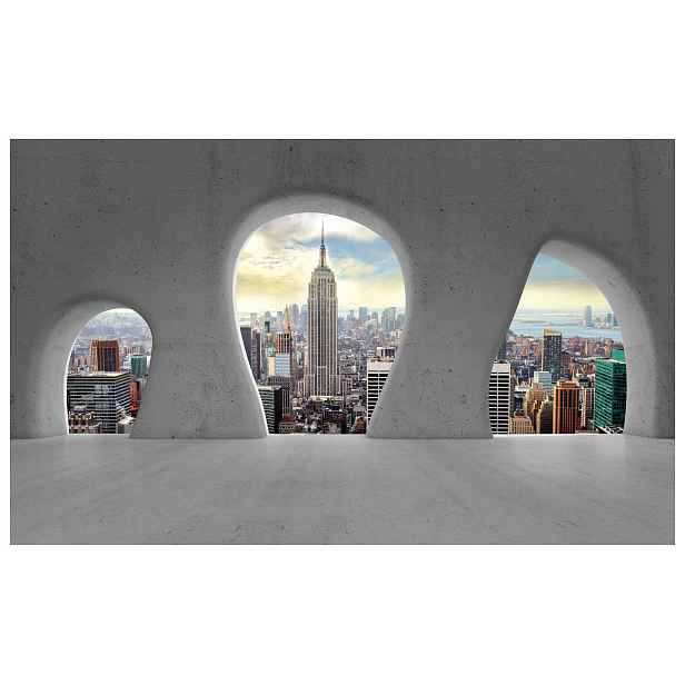 Fototapeta New York Empire State vinylový beton 254x184 lepidlo