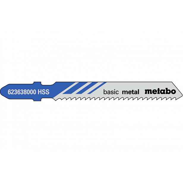 Metabo - Sada pilových plátků na kov, délka 51 mm, 5 ks 623638000